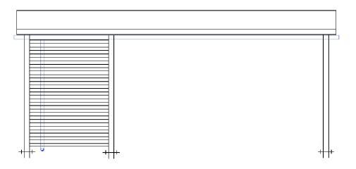 carport with storage room